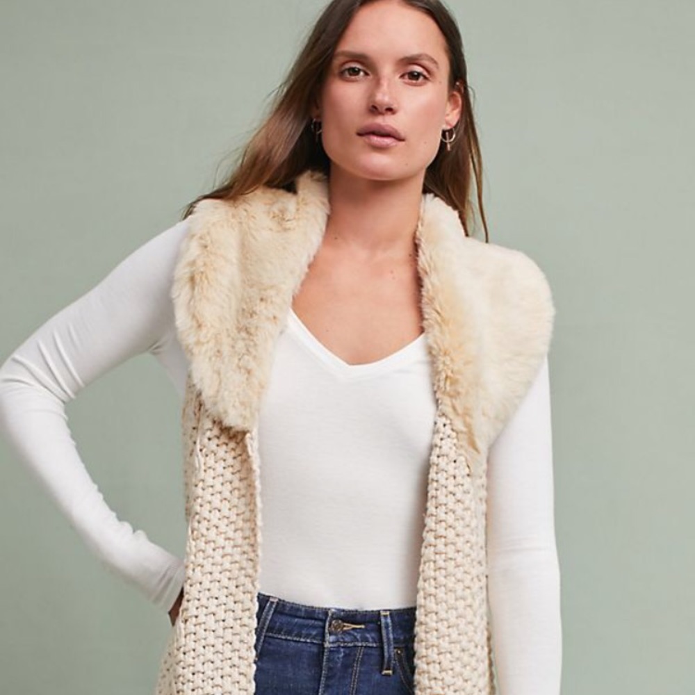 Anthropologie Anchorage Sweater Vest